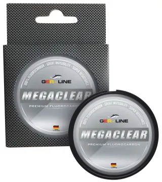 GER-Line MEGACLEAR Fluorocarbon Angelschnur MADE IN GERMANY -  GER-LINE®