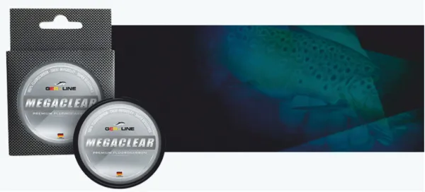 GER-Line MEGACLEAR Fluorocarbon Angelschnur MADE IN GERMANY -  GER-LINE®