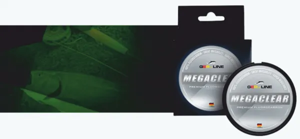 GER-Line MEGACLEAR Fluorocarbon Angelschnur MADE IN GERMANY -  GER-LINE®