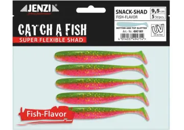 Jenzi Snack-Shad Flav. 5/SB 9,5cm Gummifische 1