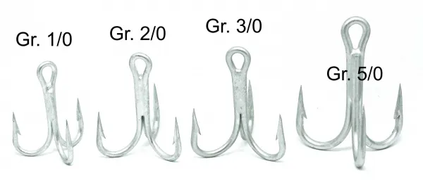 Mustad Drillinge Meeresdrilling Gr. 1/0 Extrem Scharf!