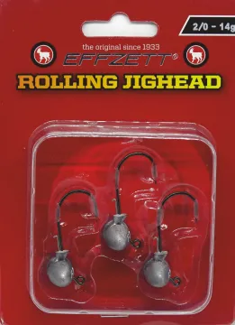 Rolling Jighaed 2/0-14g 3 Stück 3,49€